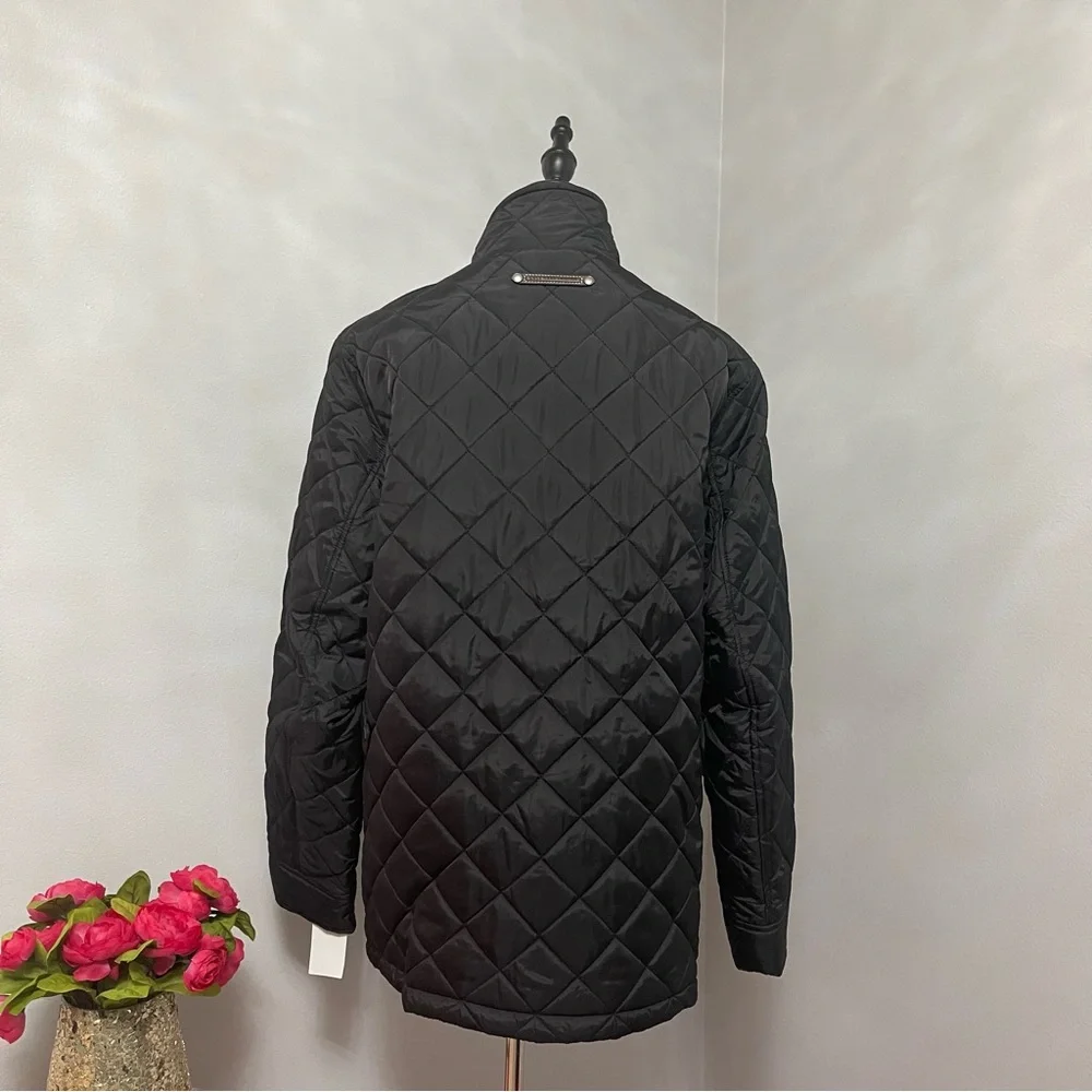 Cole Han Signature Mens Diamond Quilted Jacket- In Black Color- New Tag- Reemoly - Picture 5 of 15
